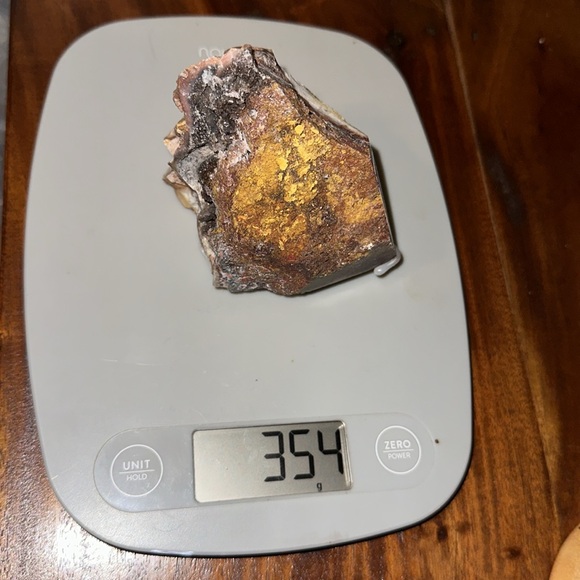 Carnelian Agate Quartz Druzy Freeform 83MM - CNAGATEFREEFORM-001 - Picture 3 of 9